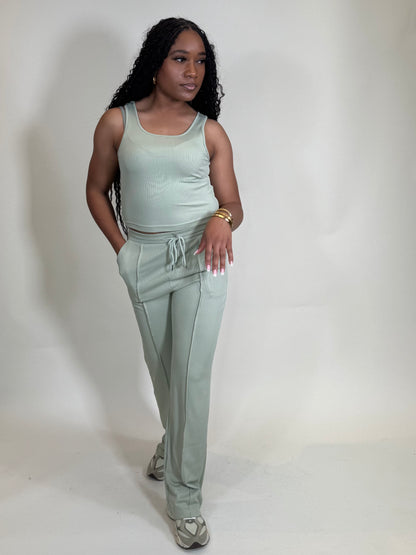 Chase Your Dreams Two Piece Tank Top Pants Set