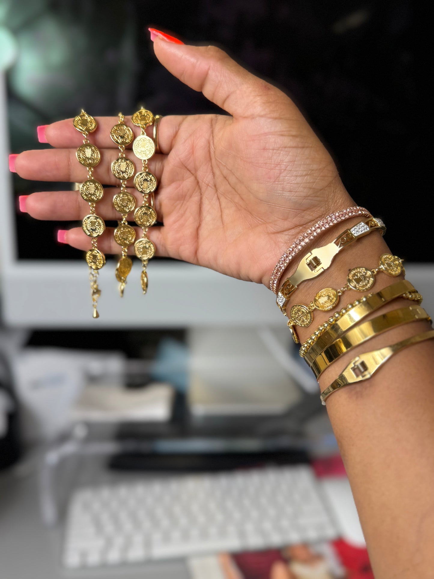 Vintage Coin Bracelet