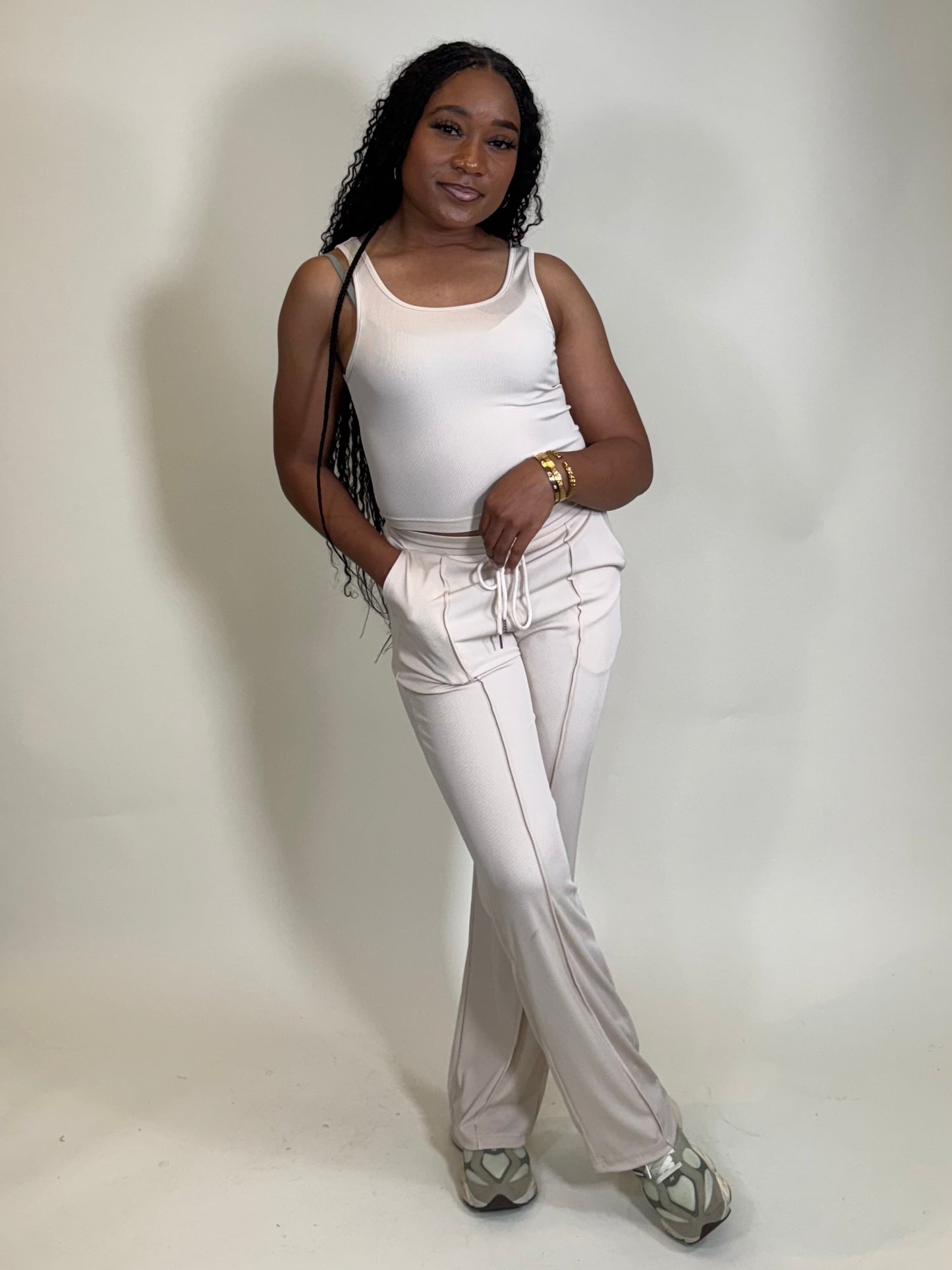 Chase Your Dreams Two Piece Tank Top Pants Set