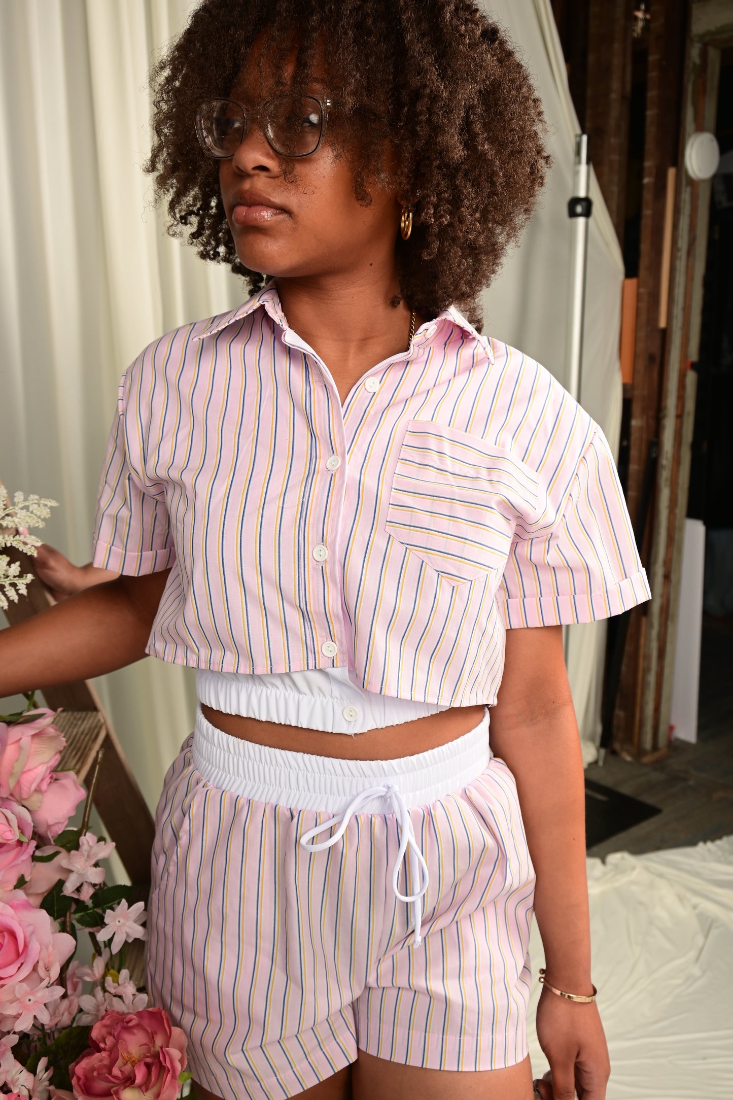 Carleah Two Piece Casual Short Set