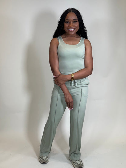 Chase Your Dreams Two Piece Tank Top Pants Set